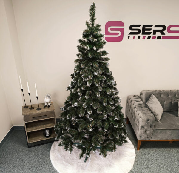 Műfenyő Christmas Deluxe by Sersimo, Lidia havas, 2D, 250 cm - Image 2