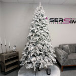 Műfenyő Christmas Deluxe by Sersimo, Kovalivska havas, 3D, 250 cm