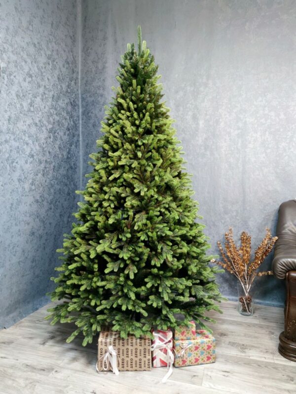 Műfenyő Christmas Deluxe by Sersimo, Carpati zöld csúcsú, 2D+3D, 210 cm - Image 3