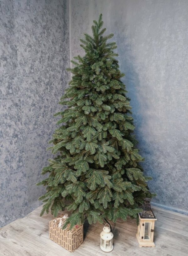 Műfenyő Christmas Deluxe by Sersimo, Kovalivska zöld, 3D, 210 cm - Image 5