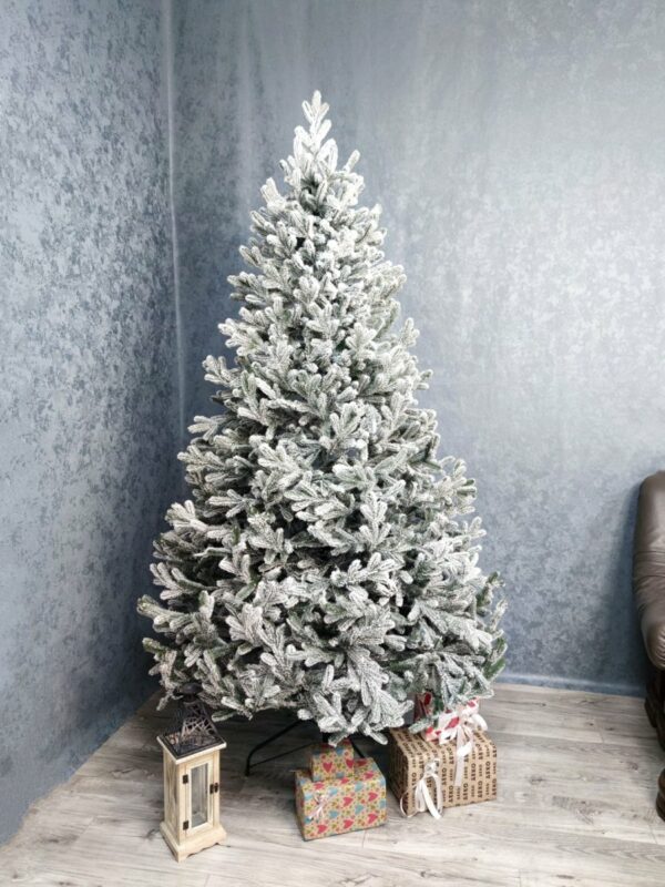 Műfenyő Christmas Deluxe by Sersimo, Viena havas, 3D, 210 cm - Image 5