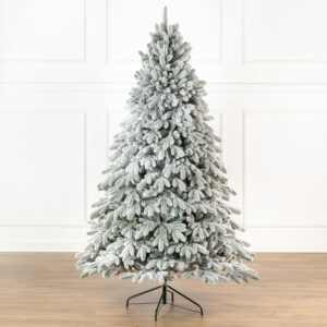 Mesterséges karácsonyfa Christmas Deluxe by Sersimo, Laponia Select havas kivitel, teljesen 3D, 210 cm