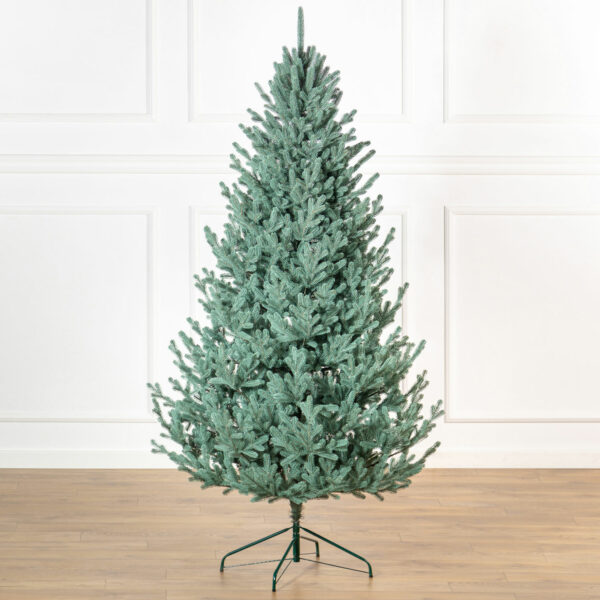 Műkarácsonyfa – Christmas Deluxe by Sersimo, Vienna Select ezüst, teljes 3D, 210 cm - Image 12