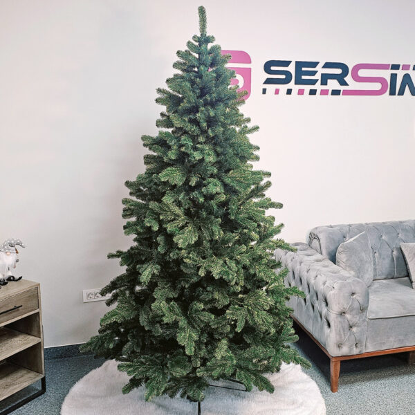 Mesterséges karácsonyfa – Christmas Deluxe by Sersimo, Kovalivka Select, teljesen 3D, 230 cm