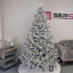 Műkarácsonyfa Christmas Deluxe by Sersimo, Vienna havas, 3D, 230cm