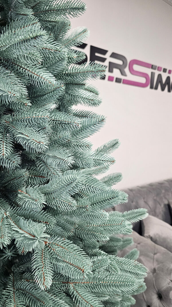 Mesterséges karácsonyfa Christmas Deluxe by Sersimo, Laponia Select ezüst, teljes 3D, 230 cm - Image 8