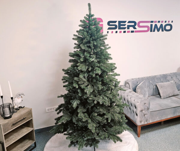 Mesterséges karácsonyfa – Christmas Deluxe by Sersimo, Kovalivka Select, teljesen 3D, 230 cm - Image 4