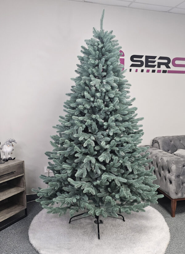 Mesterséges karácsonyfa Christmas Deluxe by Sersimo, Laponia Select ezüst, teljes 3D, 230 cm - Image 7