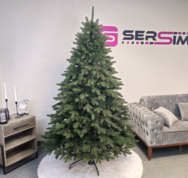 Műkarácsonyfa Christmas Deluxe by Sersimo, Laponia Select, teljes 3D, 230 cm - Image 2