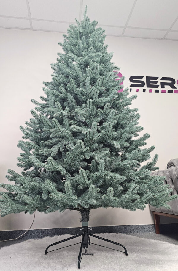 Mesterséges karácsonyfa Christmas Deluxe by Sersimo, Laponia Select ezüst, teljes 3D, 230 cm - Image 17