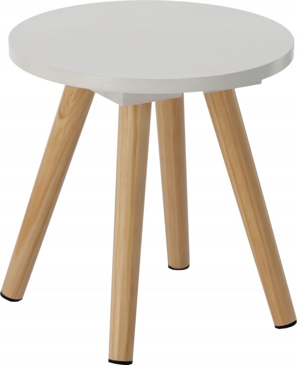Set Masa de toaleta pentru copii Princess, alba, cu oglinda si taburet, 55x30x111cm - Image 5