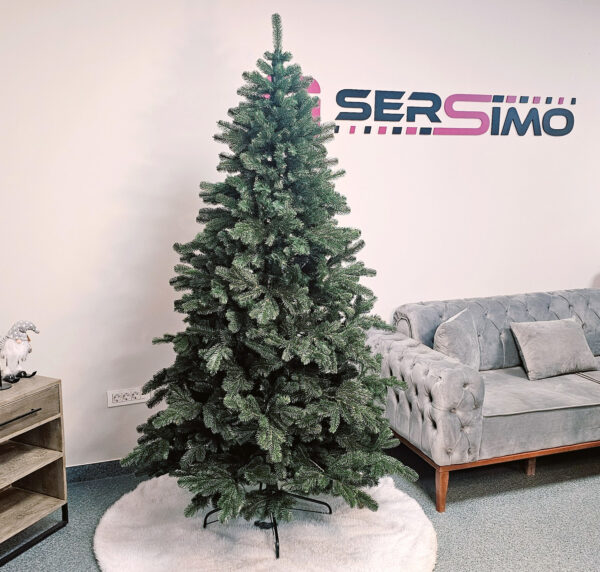 Mesterséges karácsonyfa – Christmas Deluxe by Sersimo, Kovalivka Select, teljesen 3D, 180 cm - Image 8