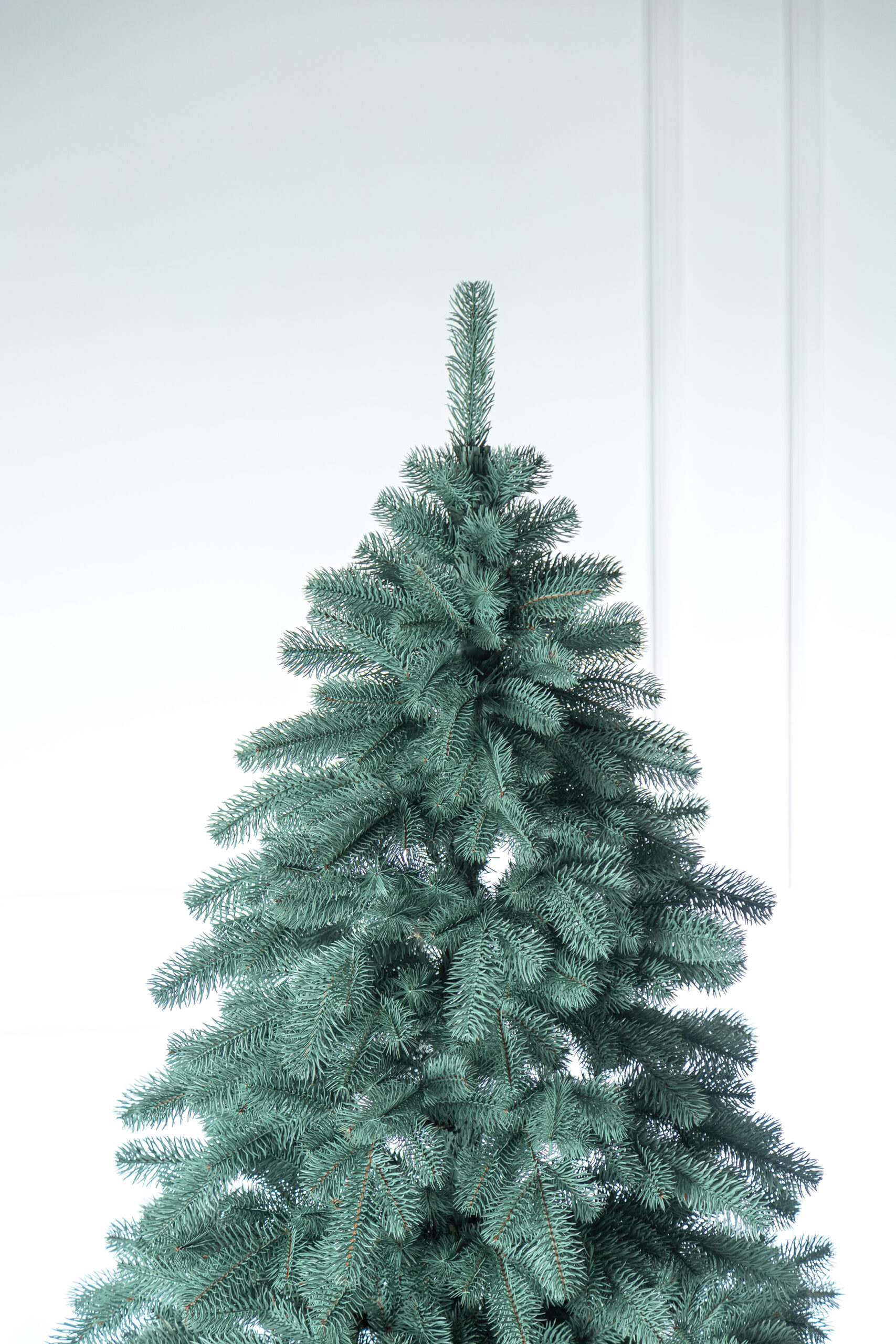 Brad artificial Christmas Deluxe by Sersimo, Kovalivka Select argintiu, integral 3D, 210cm - Image 14