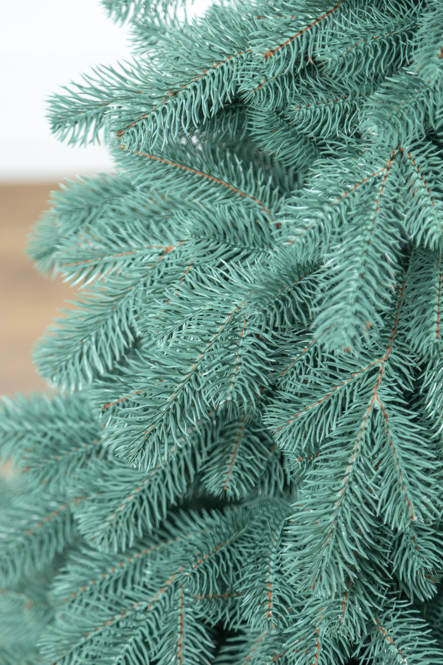 Brad artificial Christmas Deluxe by Sersimo, Kovalivka Select argintiu, integral 3D, 210cm - Image 9