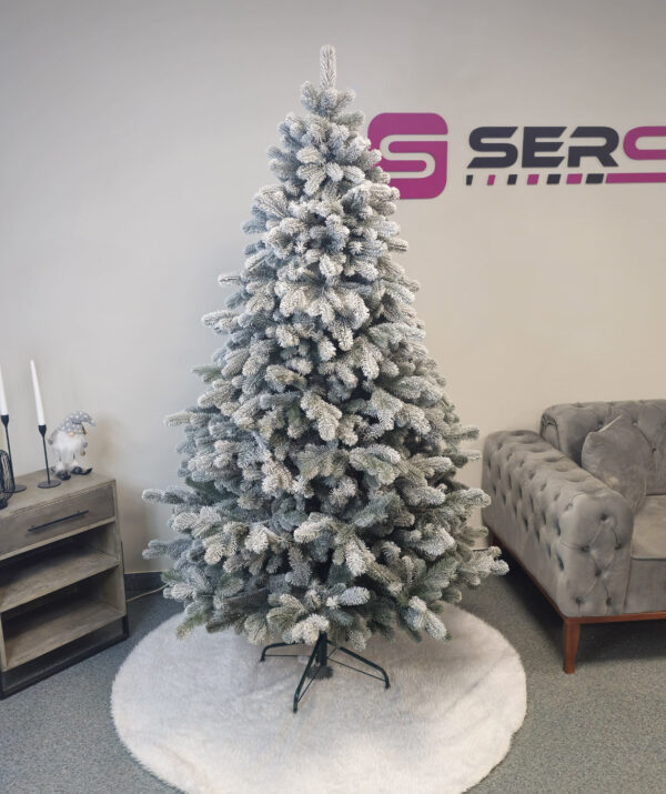 Műkarácsonyfa Christmas Deluxe by Sersimo, Kovalivka Select havas, teljesen 3D, 230 cm - Image 18