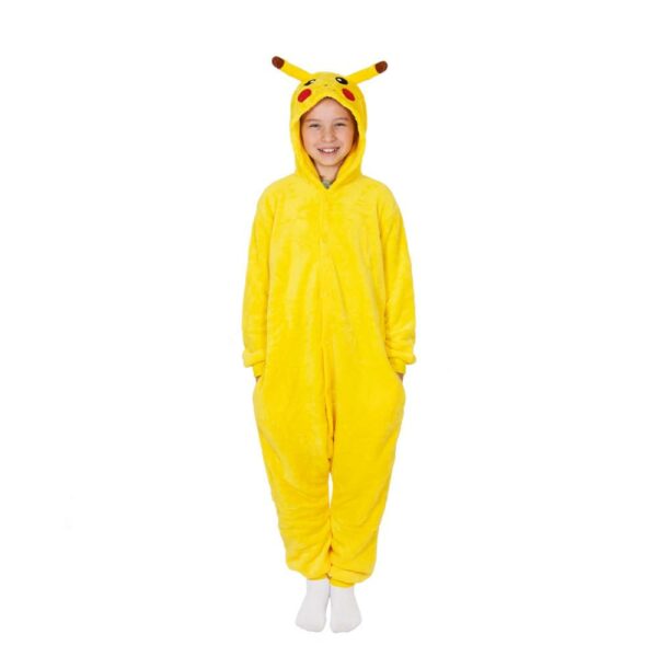 Jumpsuit típusú pizsama gyerekeknek, Pikachu , 120-130 cm méretben - Image 13