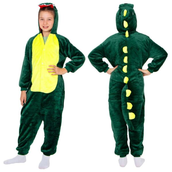 Jumpsuit típusú gyerekpizsama, Dragon, 130-140cm méretben - Image 23