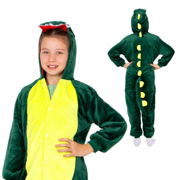 Jumpsuit típusú gyerekpizsama, Dragon, 130-140cm méretben - Image 16