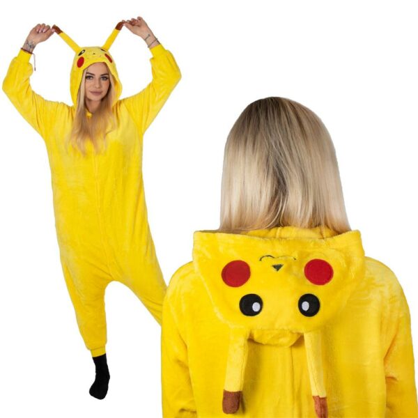 Onesie pizsama felnőtteknek, Pikachu , S-es méret - Image 3