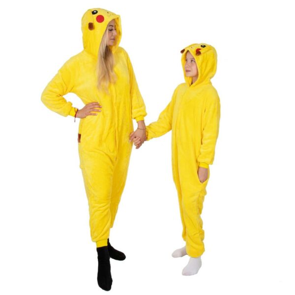 Jumpsuit típusú pizsama gyerekeknek, Pikachu , 120-130 cm méretben - Image 24