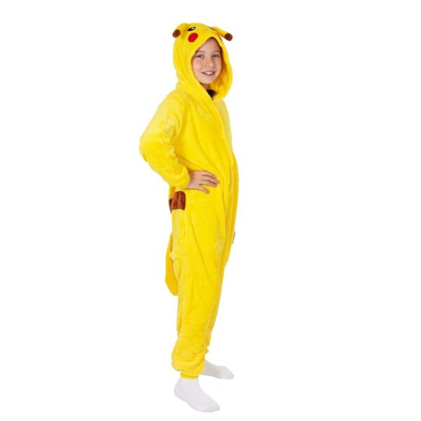 Jumpsuit típusú pizsama gyerekeknek, Pikachu , 120-130 cm méretben - Image 29