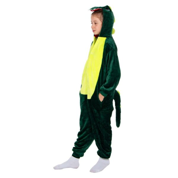 Jumpsuit típusú gyerekpizsama, Dragon, 130-140cm méretben - Image 4