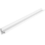 (DL) SONGMICS Raft de perete plutitor, pentru rame foto sau carti, 110x10cm, finisaj lucios, alb