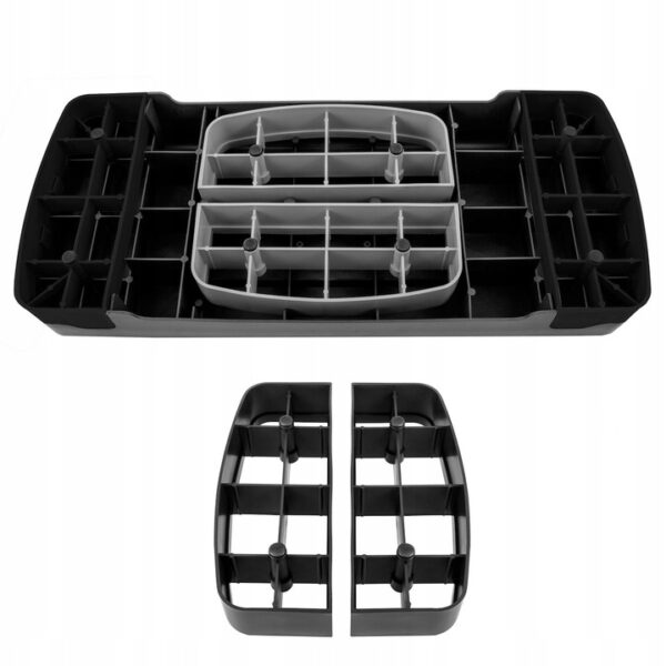 Aerobic steppad, 3 fokozatban állítható, terhelés 350 kg, 28x68x20cm, fekete és szürke - Image 5
