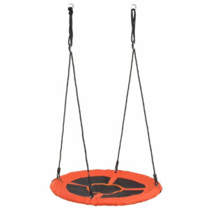 Sersimo G-Line fészekhinta, 100 cm, állítható magasság, 150 kg, fekete narancs