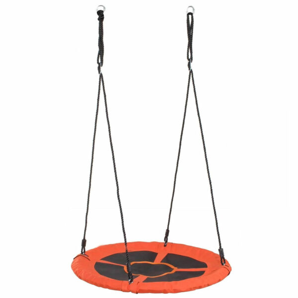 Sersimo G-Line fészekhinta, 100 cm, állítható magasság, 150 kg, fekete narancs