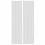 Rovar háló, mágneses zárással, szélesség 80-100cm, magasság 210-220cm, fehér