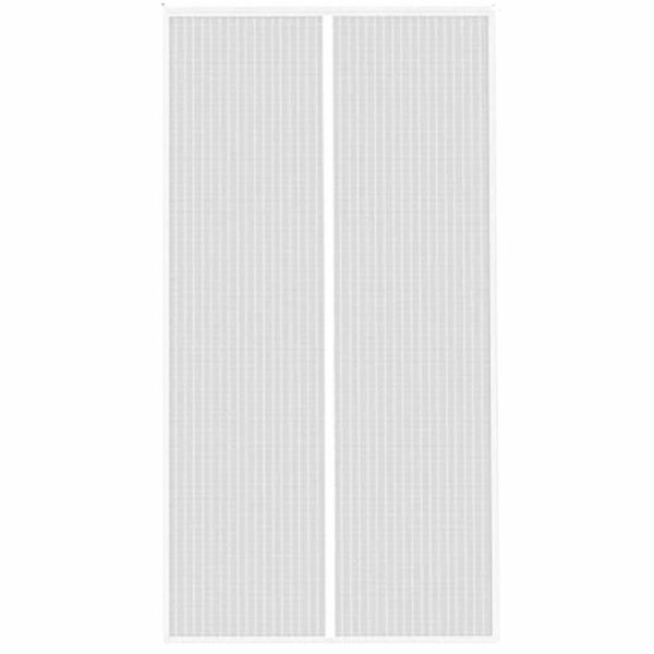 Rovar háló, mágneses zárással, szélesség 80-100cm, magasság 210-220cm, fehér