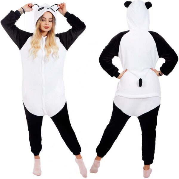 Onesie pizsama felnőtteknek, Panda modell, M-es méret - Image 3