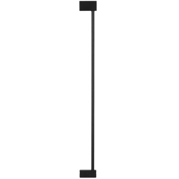 Biztonsági kapu lépcsőhöz, állítható, fa acél szerkezetű, 82-89cm, fekete barna - Image 11