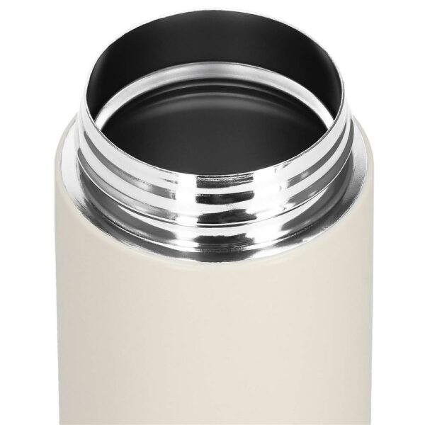 Okos termosz bögre, rozsdamentes acél, LED kijelző, hőmérséklet kijelző, 420ml, 20cm, krém - Image 10