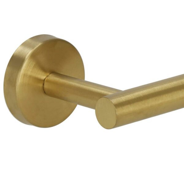 Acél wc papír tartó, rögzítő rendszerrel, 16cm, gyöngyház arany - Image 11