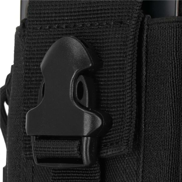 Borseta sport de brau, impermeabila, cu prindere la curea, 18x12x4cm, negru - Image 12