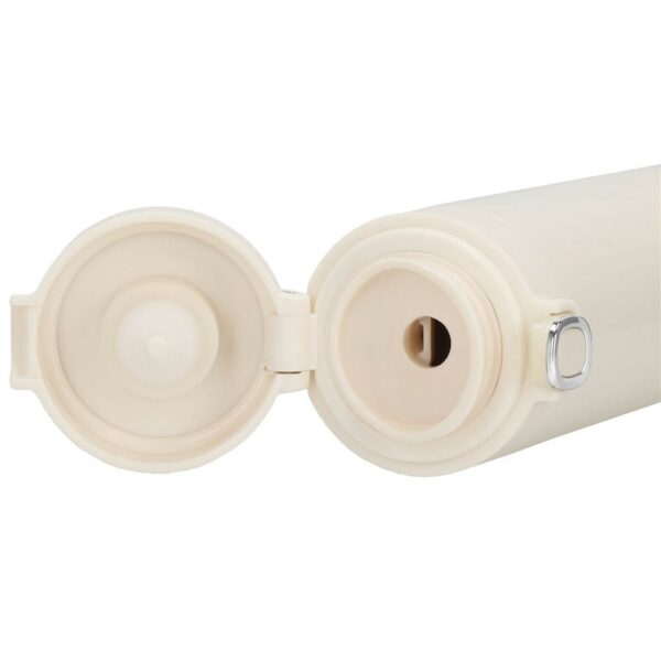 Okos termosz bögre, rozsdamentes acél, LED kijelző, hőmérséklet kijelző, 420ml, 20cm, krém - Image 12