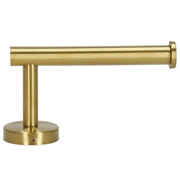 Acél wc papír tartó, rögzítő rendszerrel, 16cm, gyöngyház arany - Image 13