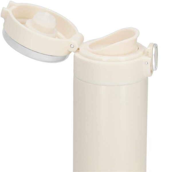 Okos termosz bögre, rozsdamentes acél, LED kijelző, hőmérséklet kijelző, 420ml, 20cm, krém - Image 13
