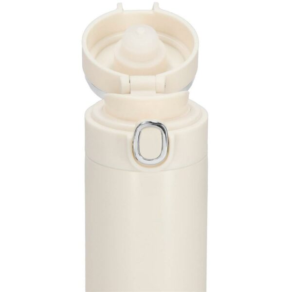 Okos termosz bögre, rozsdamentes acél, LED kijelző, hőmérséklet kijelző, 420ml, 20cm, krém - Image 14