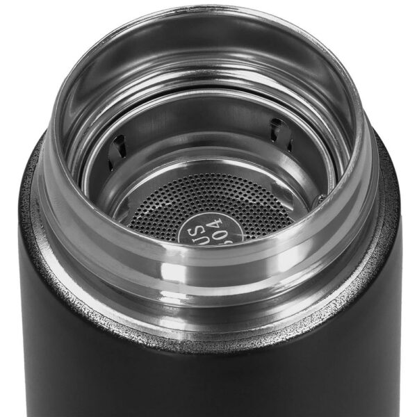 Okos termosz bögre, rozsdamentes acél, LED kijelző, hőmérséklet kijelző, 500ml, 23cm, fekete - Image 15