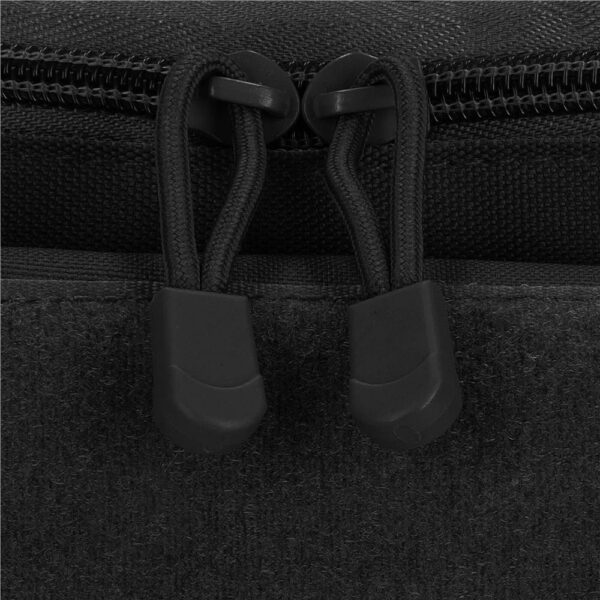 Tágas táska vállra vagy karra, vízálló, unisex, 37x19cm, fekete - Image 14