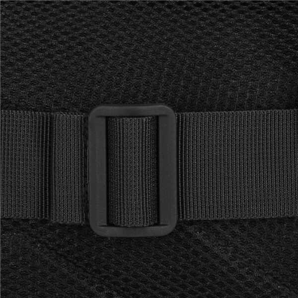 Borseta incapatoare pentru umar sau brau, impermeabila, unisex, 43x15cm, negru - Image 16