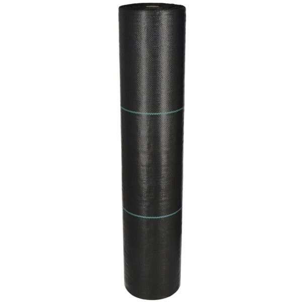 Agrotextil, mulcsozás, gyomirtó, UV szűrő, 50 x 1,1 méter, 90g/m2, fekete - Image 3