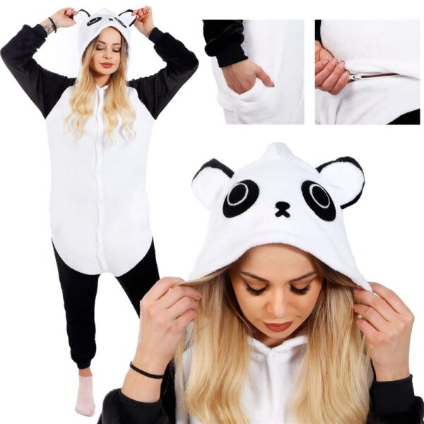 Onesie pizsama felnőtteknek, Panda modell, M-es méret - Image 21