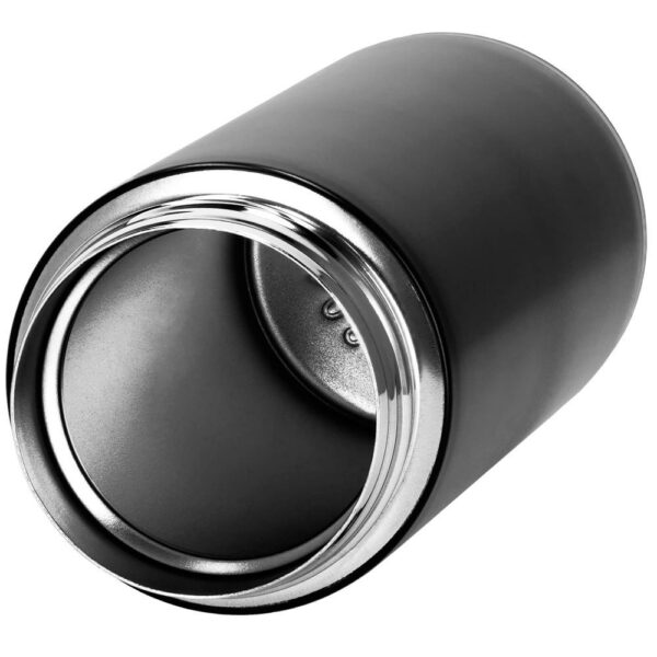 Cana termos Smart, inox, display LED, afisare temperatura, 420ml, 20cm, negru - Image 21
