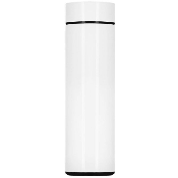 Okos termosz bögre, rozsdamentes acél, LED kijelző, hőmérséklet kijelző, 500ml, 23cm, fehér - Image 22