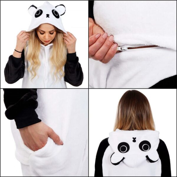 Onesie pizsama felnőtteknek, Panda modell, M-es méret - Image 24