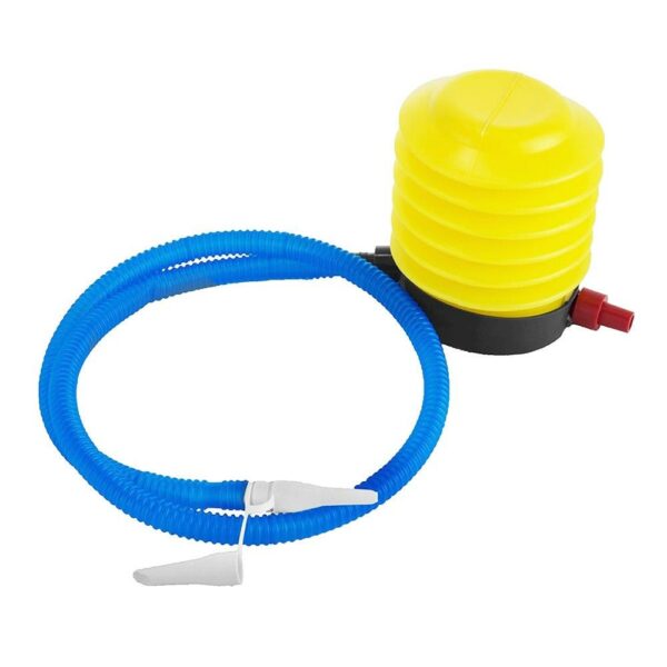 Fitness egyensúlyabda, szalagokkal és pumpával, 200 kg, 57x25 cm, szürke - Image 3
